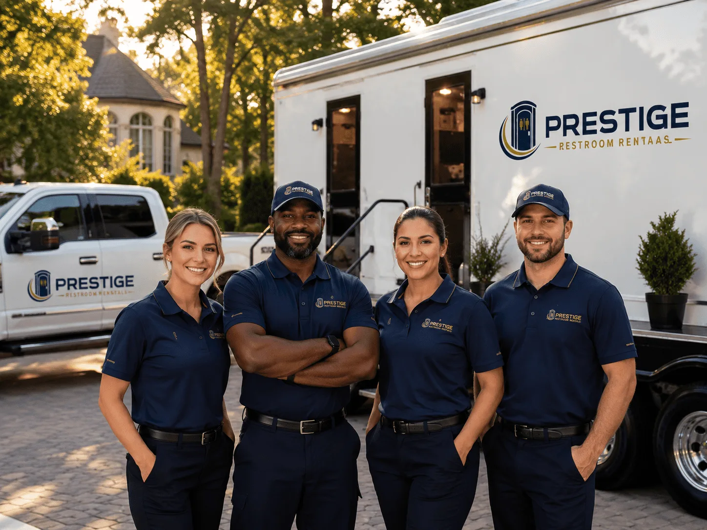 Trusted Luxury Portable Restrooms company in Unityville, PA
